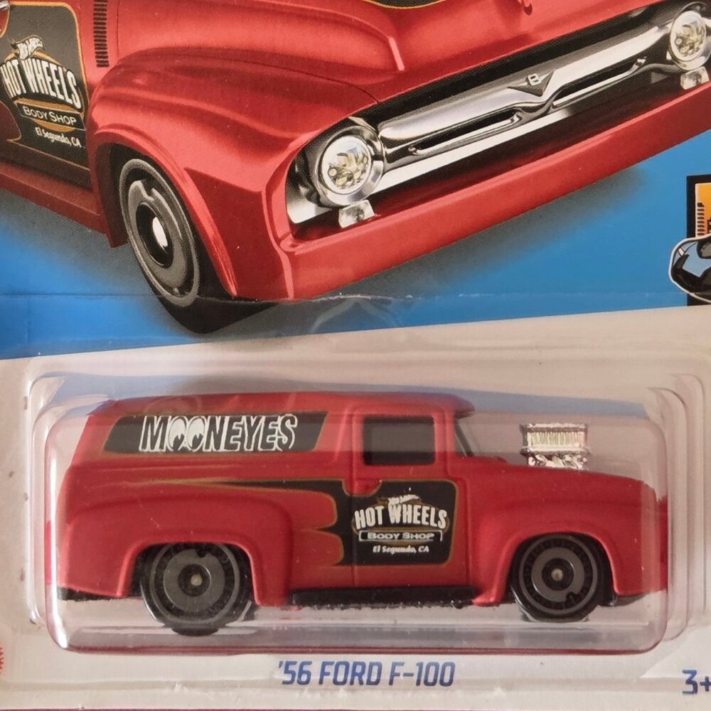 2021 HOT WHEELS, '56 FORD F-100, MINT IN THE PACKAGE!!!